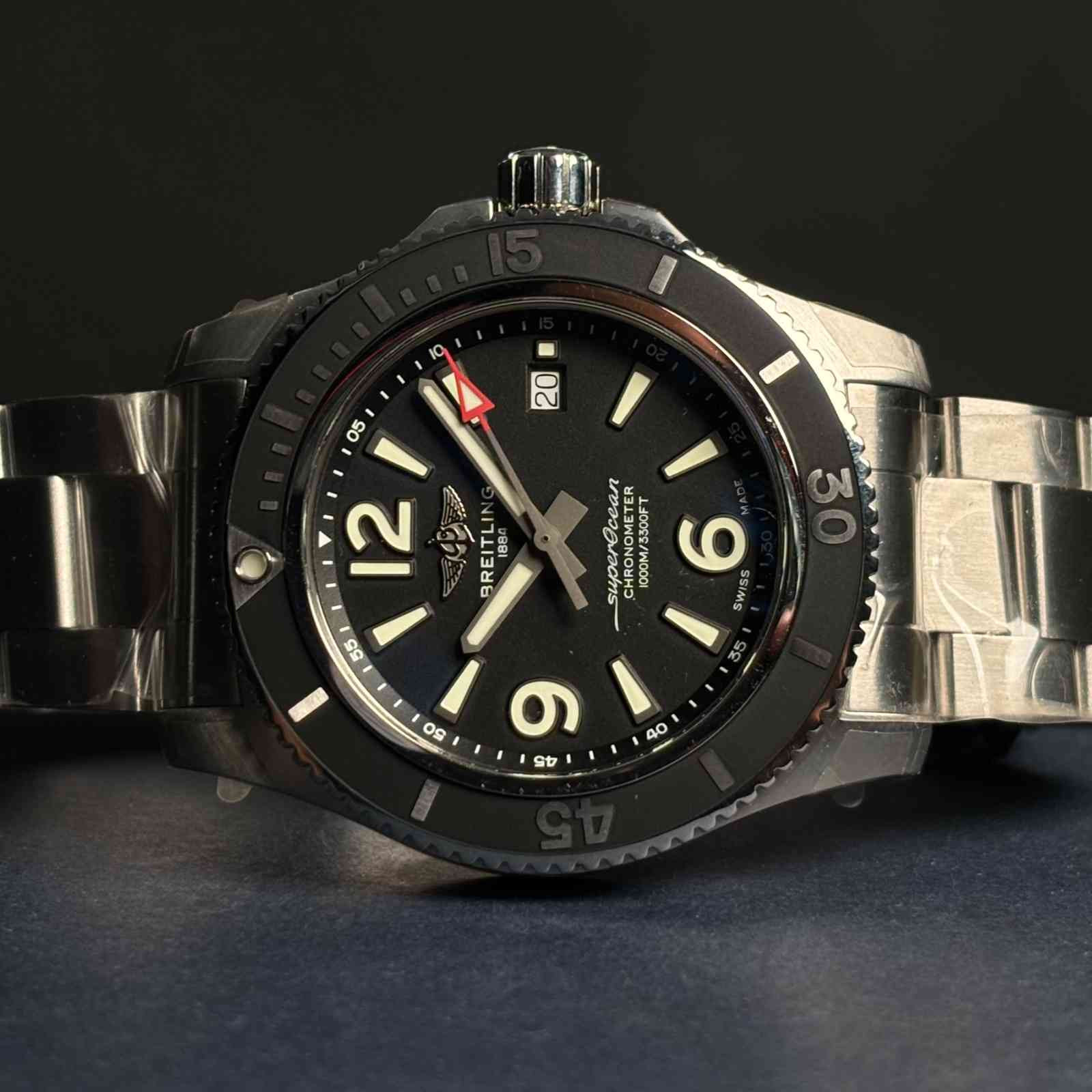 ساعت مردانه آکبند برایتلینگ 44 میلیمتری Breitling Super ocean