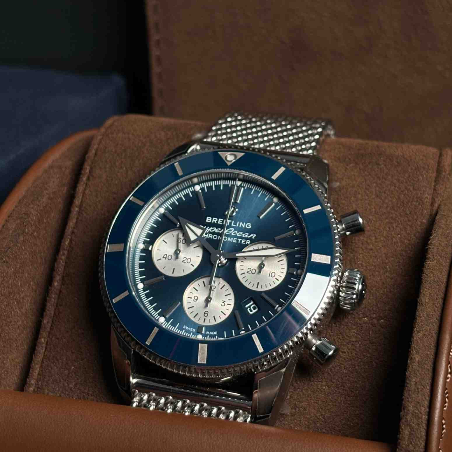 ساعت مردانه آکبند برایتلینگ 44 میلیمتری  Breitling Chronograph