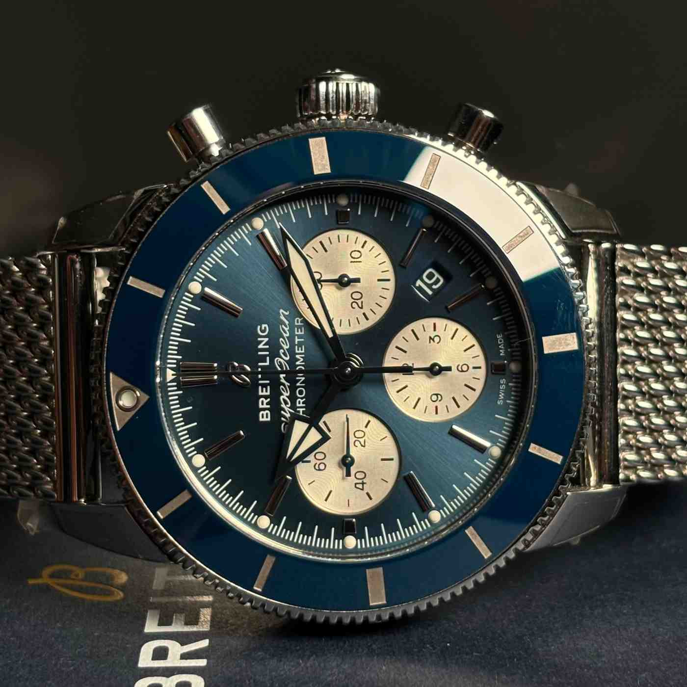 ساعت مردانه آکبند برایتلینگ 44 میلیمتری  Breitling Chronograph