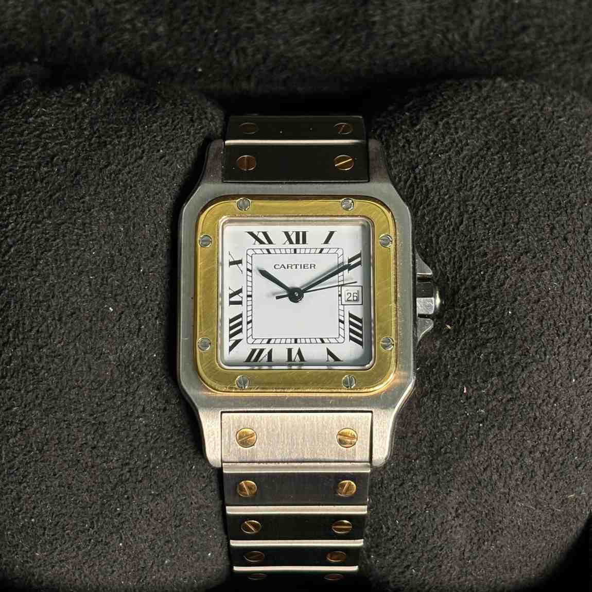 ساعت زنانه کارتیر 29 میلیمتری    Cartier Santos Galbee