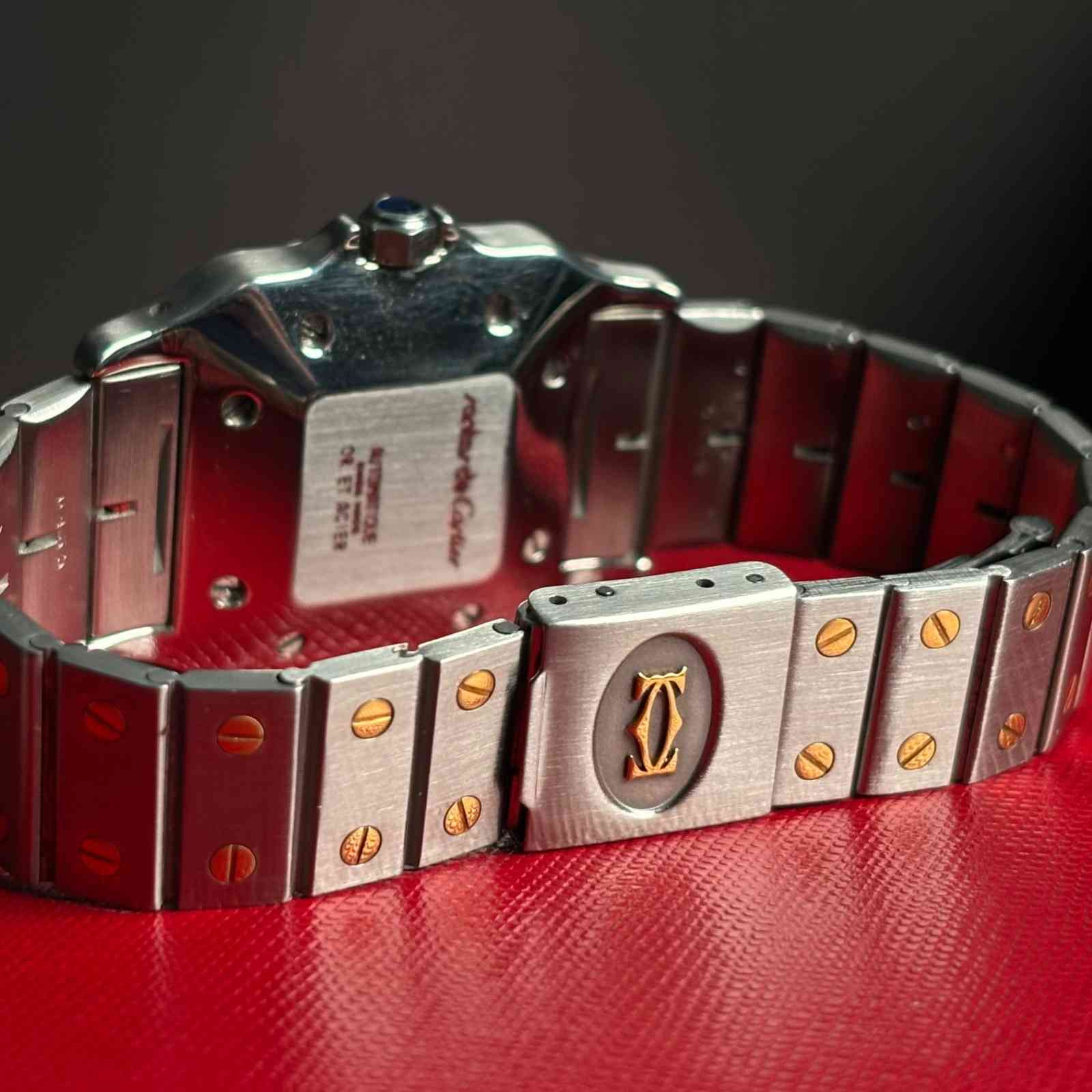 ساعت زنانه کارتیر 29 میلیمتری    Cartier Santos Galbee