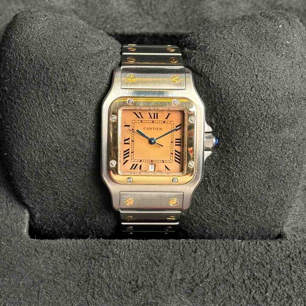ساعت زنانه کارتیر 29 میلیمتری Cartier Santos Galbee