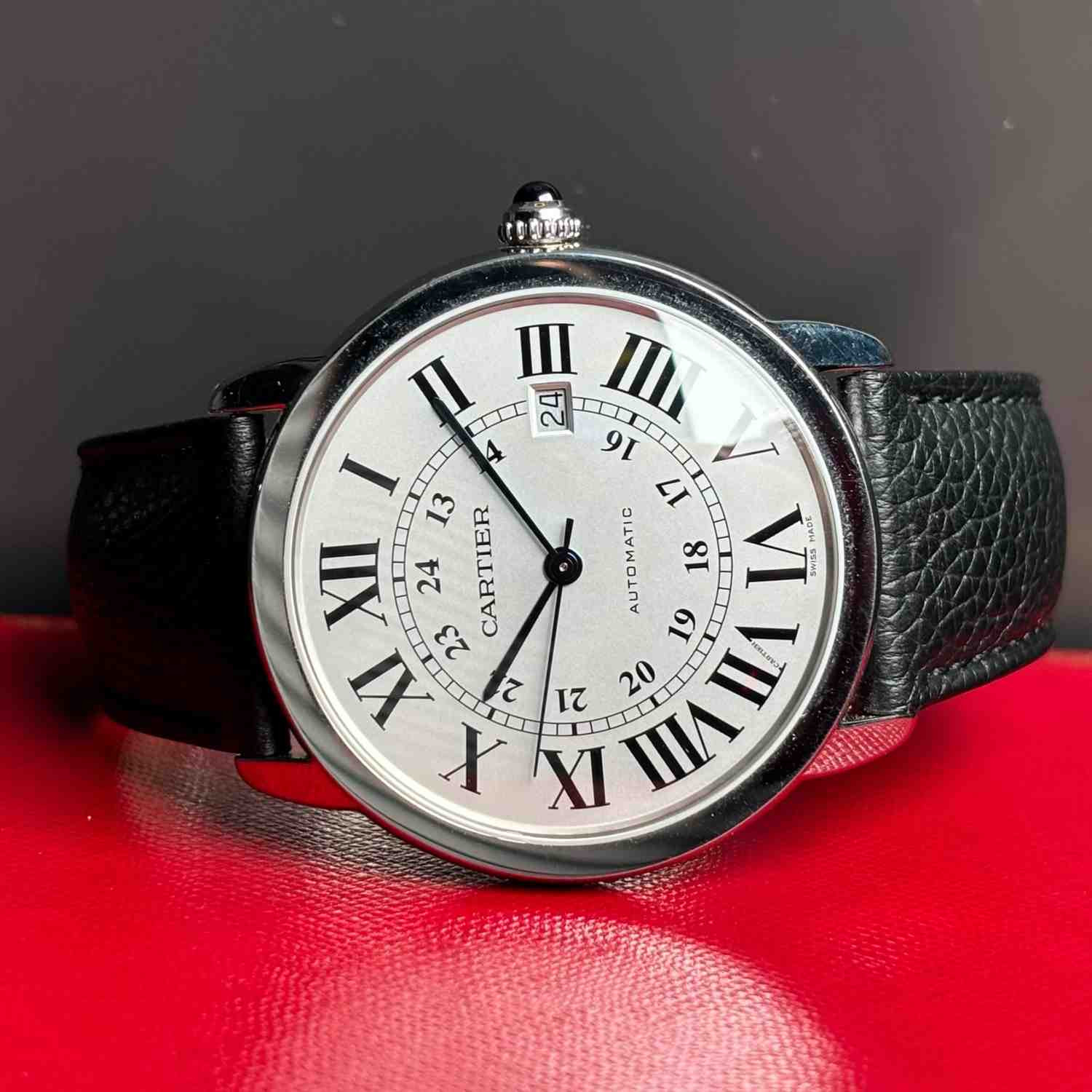 ساعت مردانه کارتیر 42 میلیمتری Cartier Ronde Solo