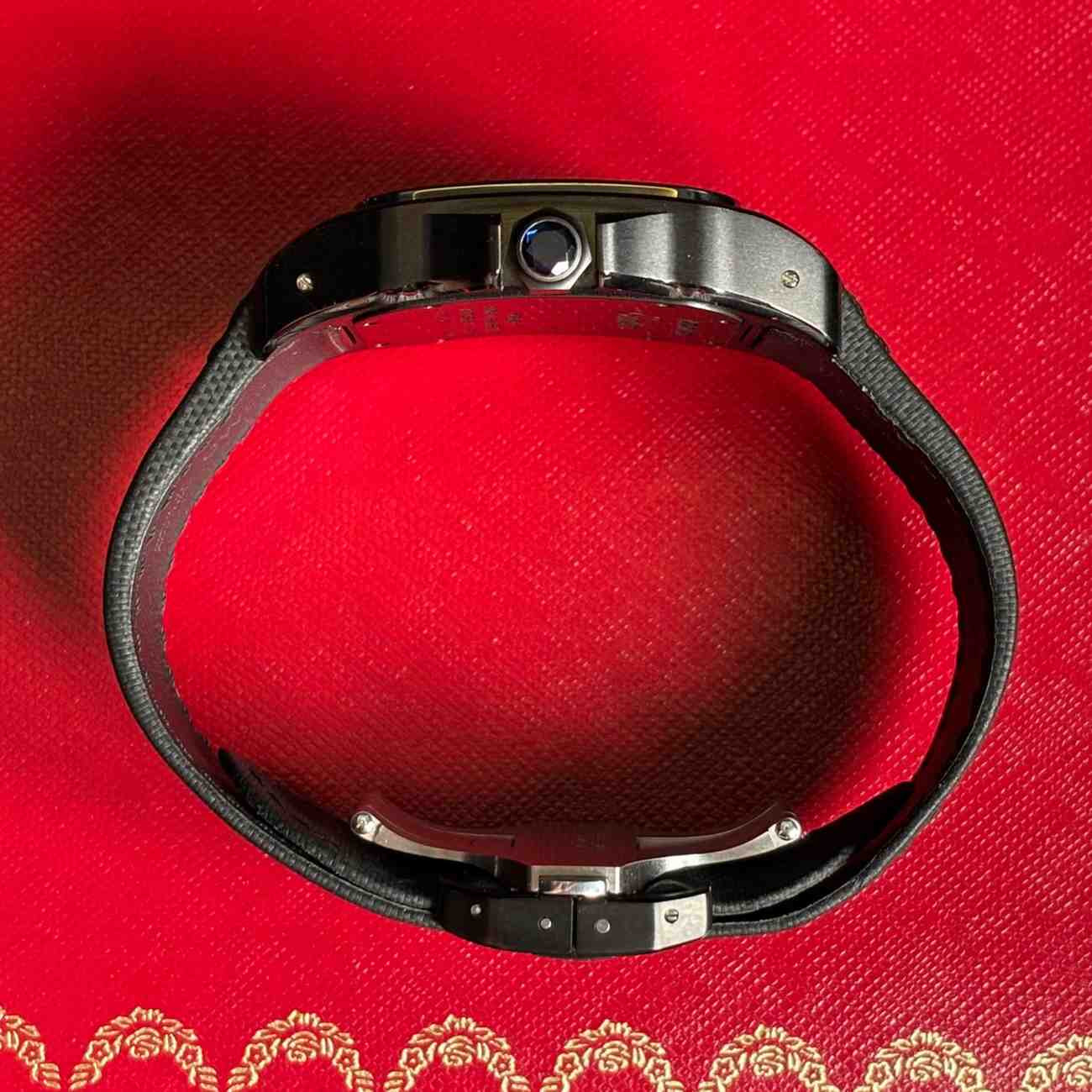 ساعت مردانه کارتیر 38*51 میلیمتری Cartier Santos
