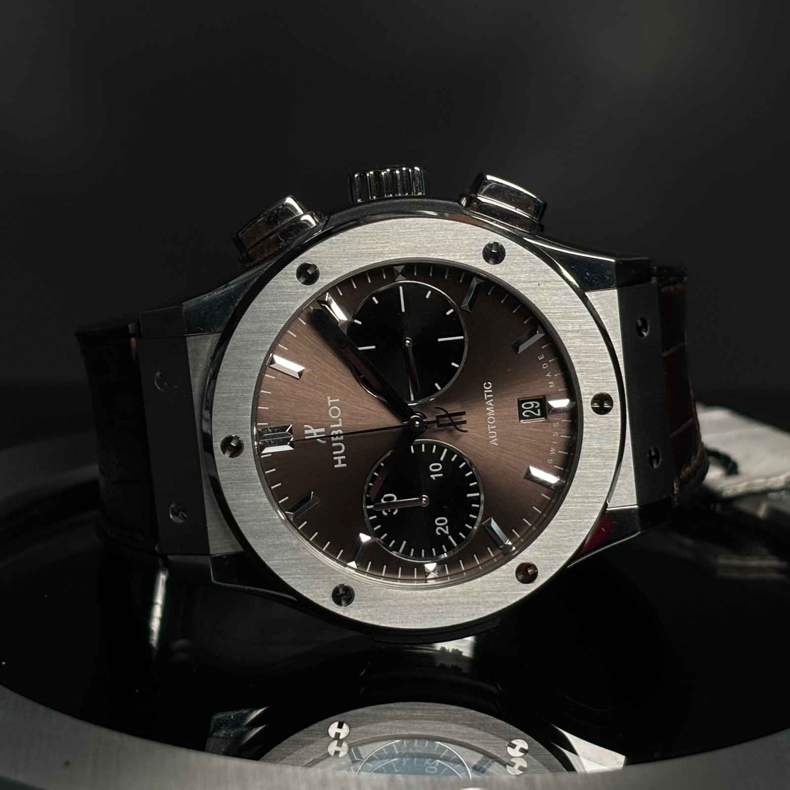 ساعت مردانه اتوماتیک 45 میلیمتری هوبلو  Hublot