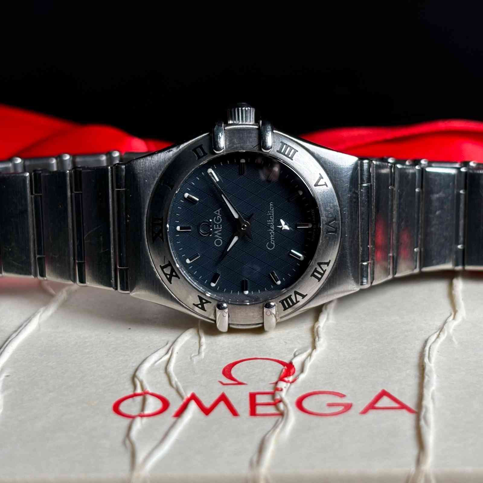 ساعت زنانه امگا 22.5 میلیمتری تمام استیل Omega Constellation