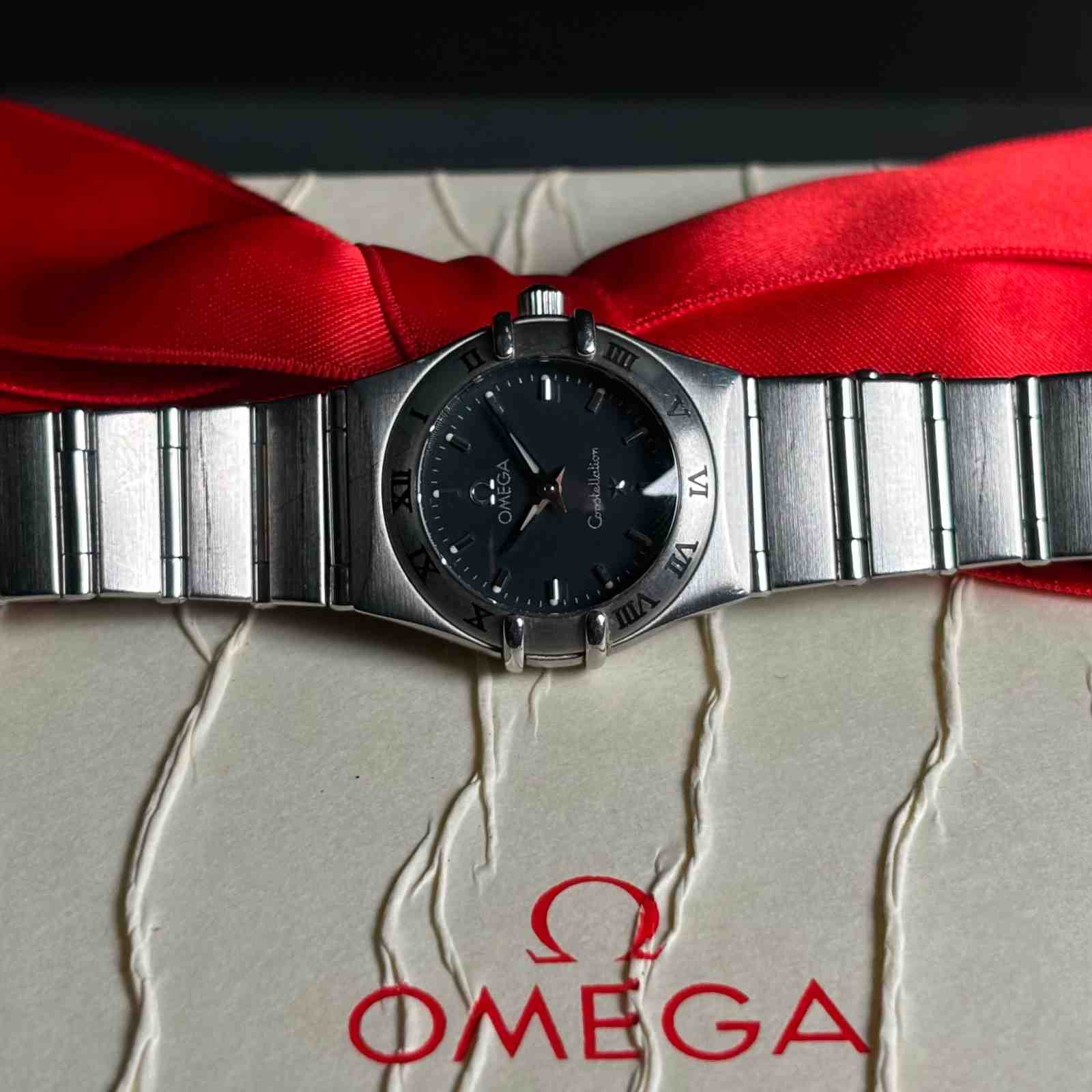 ساعت زنانه امگا 22.5 میلیمتری تمام استیل Omega Constellation