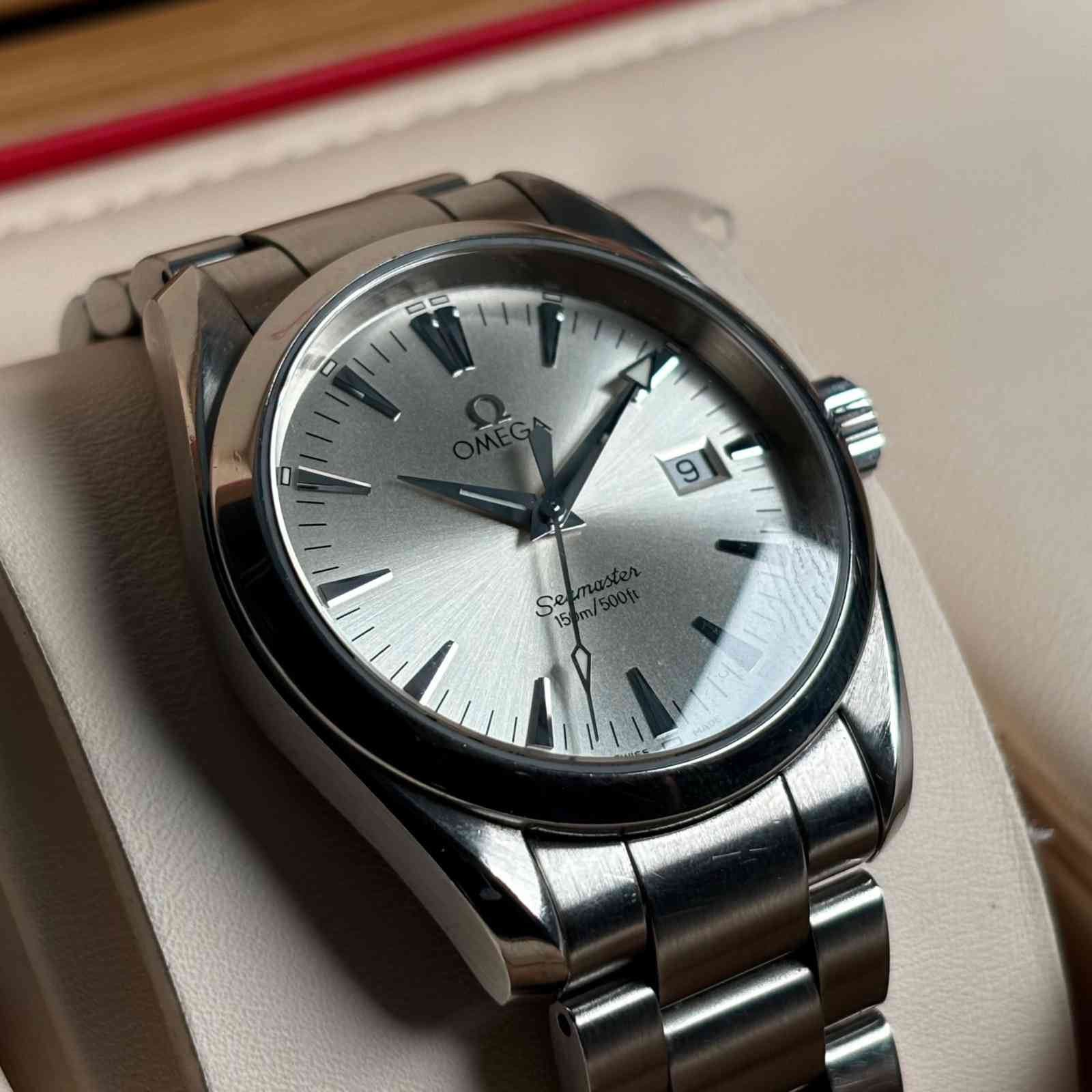 ساعت امگا مردانه  36 میلیمتر تمام استیل OMEGA Sea Master