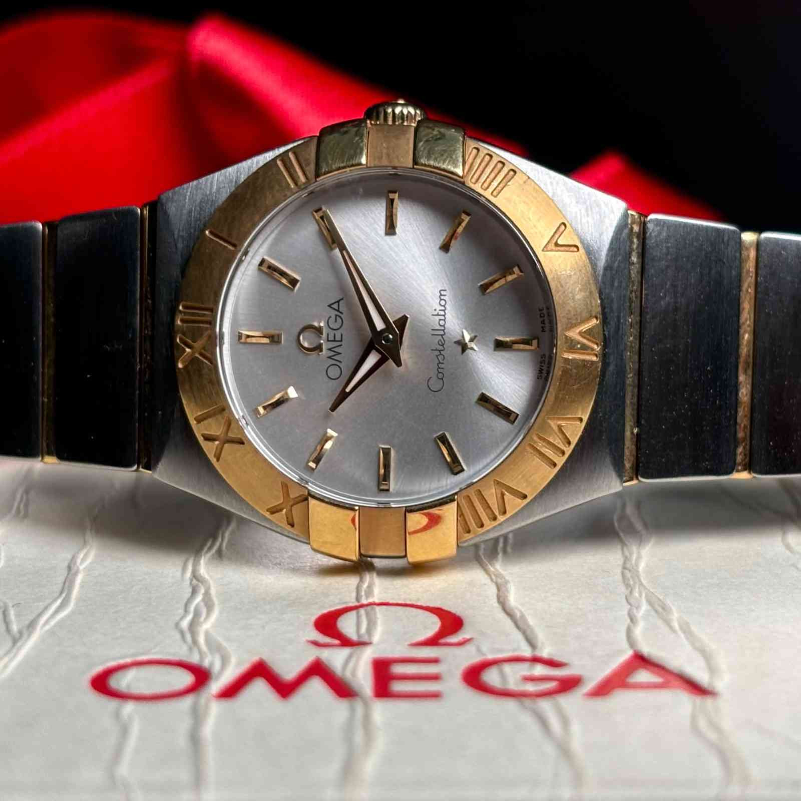 ساعت زنانه امگا 24 میلیمتری  Omega Constellation New Face