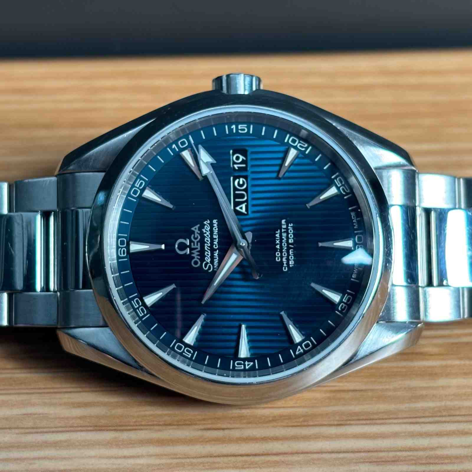 ساعت امگا مردانه 43 میلیمتری تمام استیل در حد نو OMEGA Sea Master
