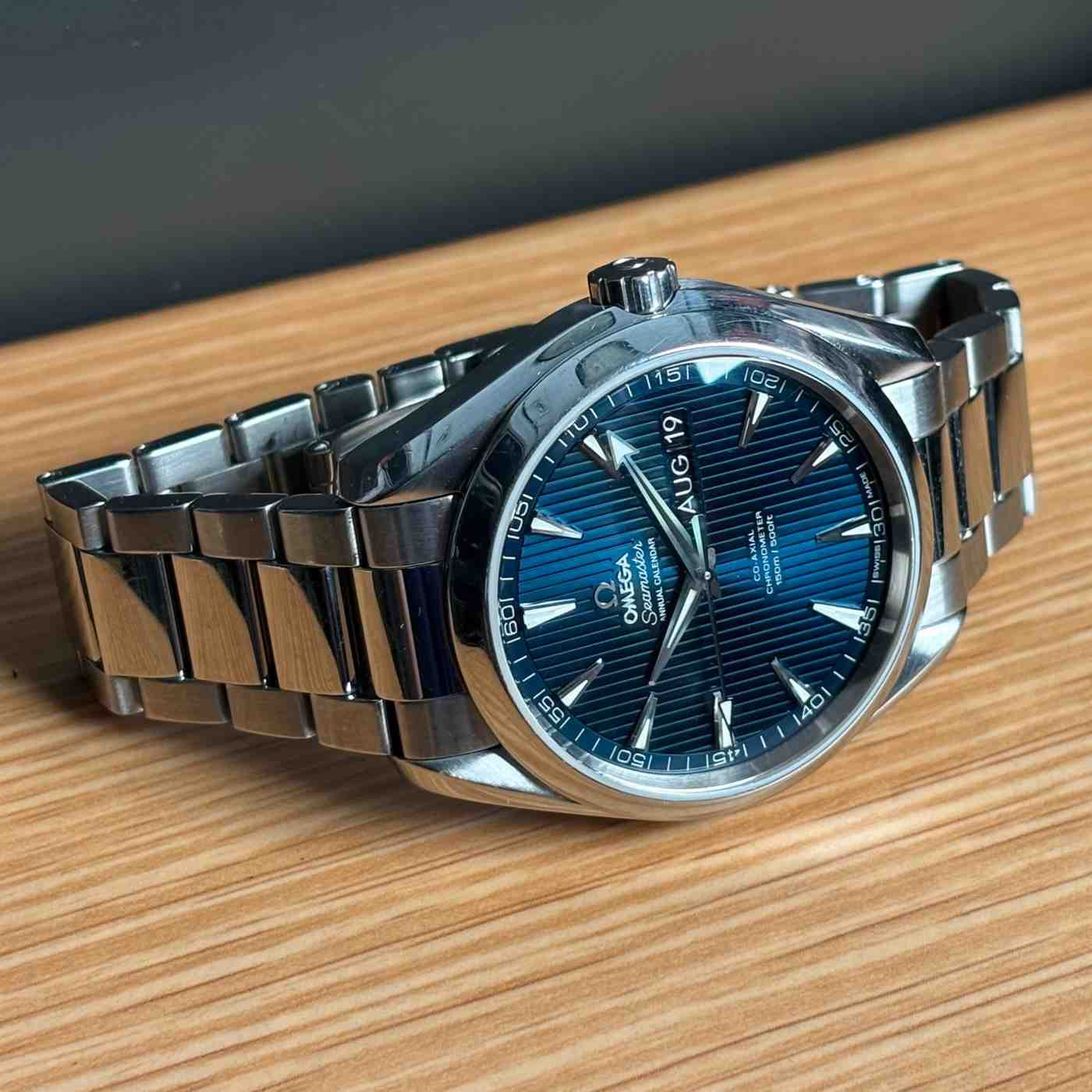ساعت امگا مردانه 43 میلیمتری تمام استیل در حد نو OMEGA Sea Master