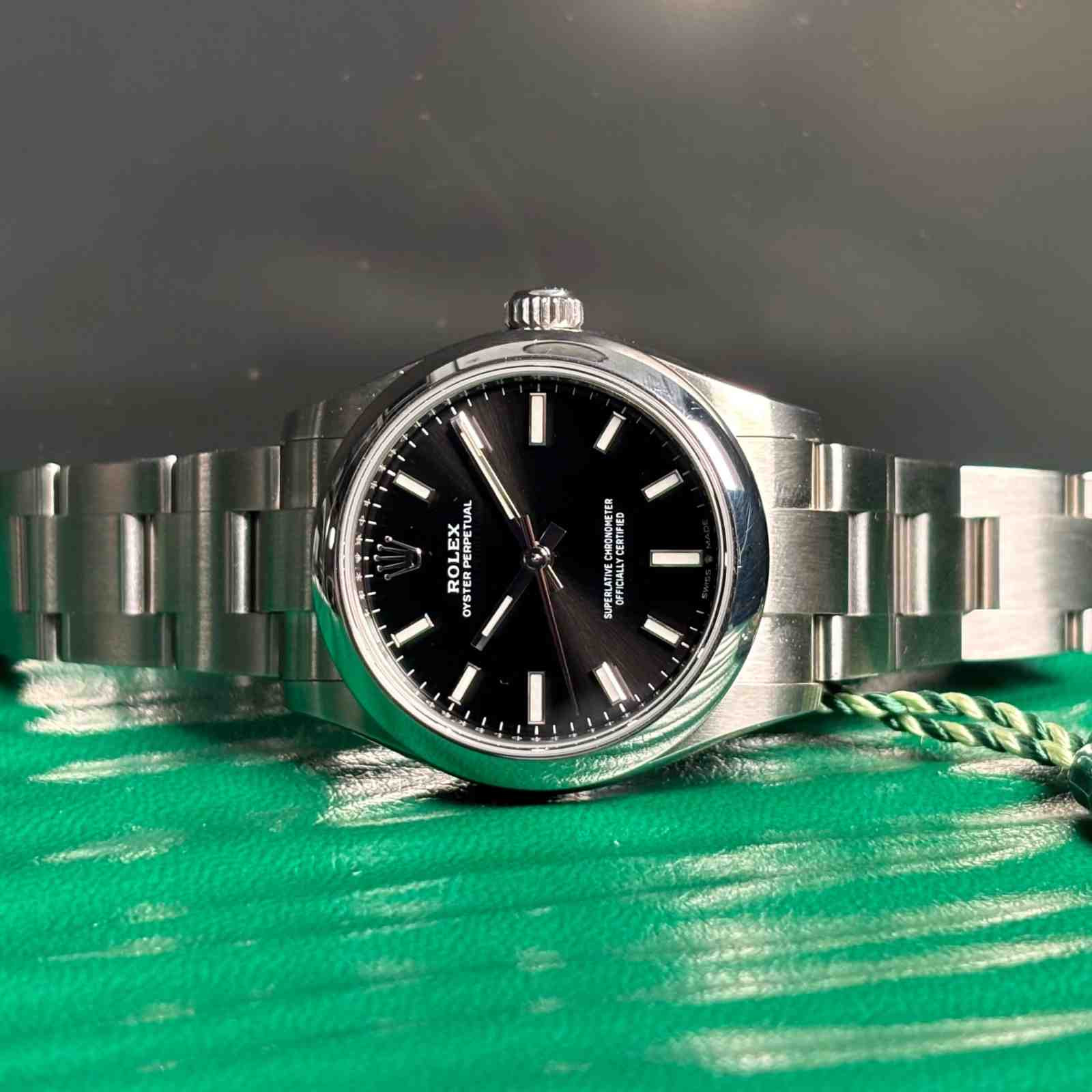 ساعت زنانه رولکس 31 میلیمتری تمام استیل  Rolex Oyster Perpetual