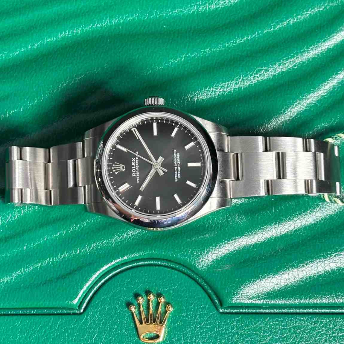 ساعت زنانه رولکس 31 میلیمتری تمام استیل  Rolex Oyster Perpetual