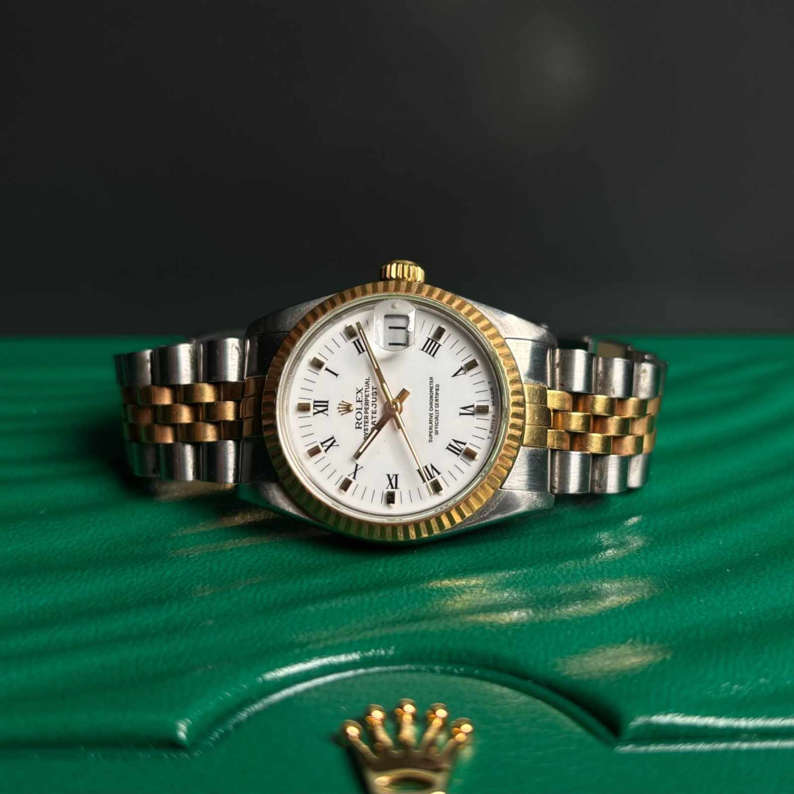 ساعت زنانه رولکس 31 میلیمتری   ROLEX OYSTER PERPETUAL DATEJUST