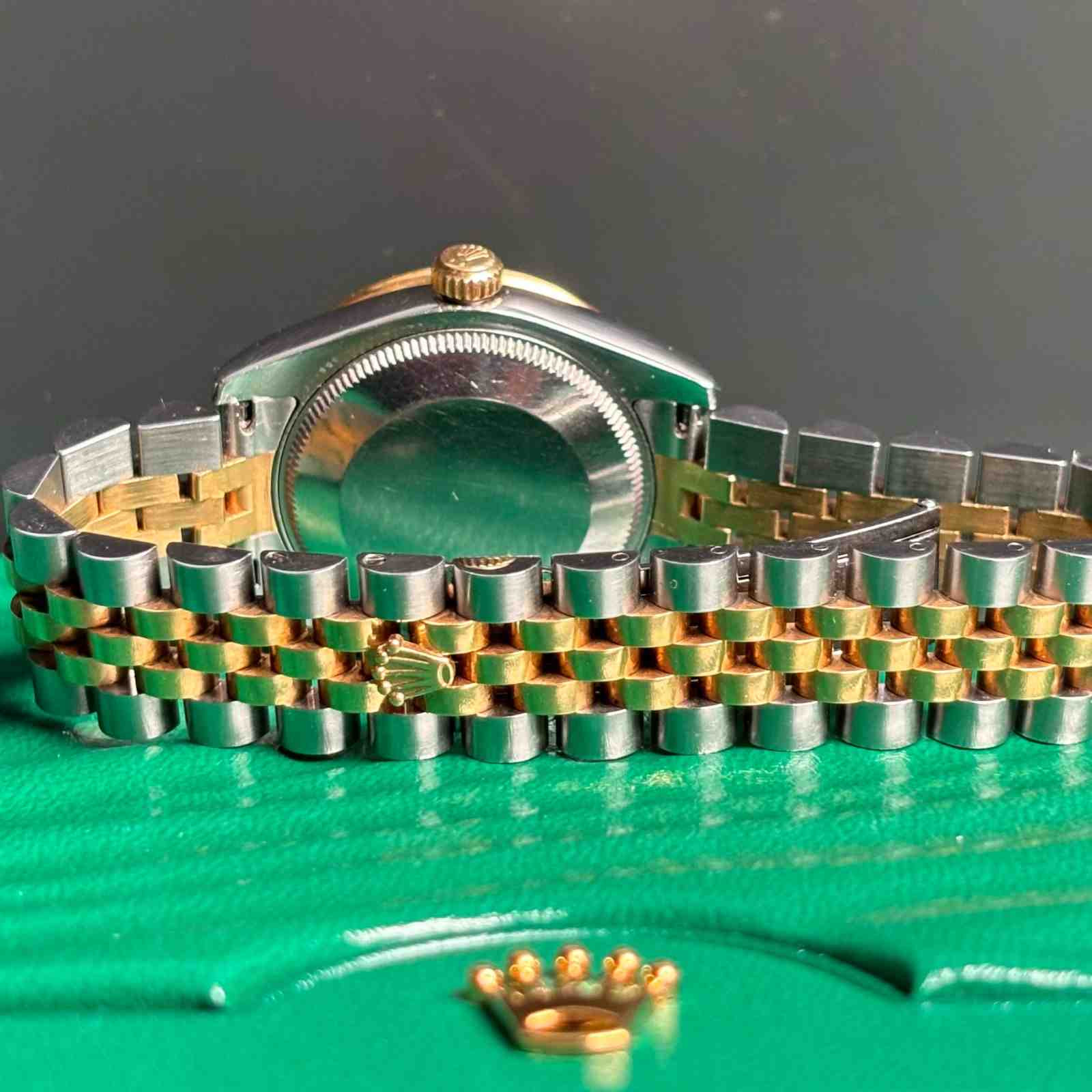 ساعت زنانه رولکس 31 میلیمتری صفحه صدف زه برلیان  ROLEX DATEJUST