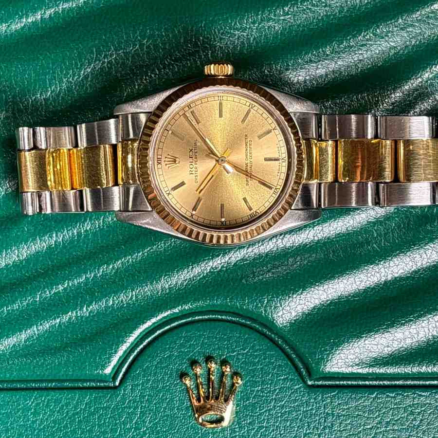 ساعت زنانه رولکس 31 میلیمتری   ROLEX OYSTER PERPETUAL