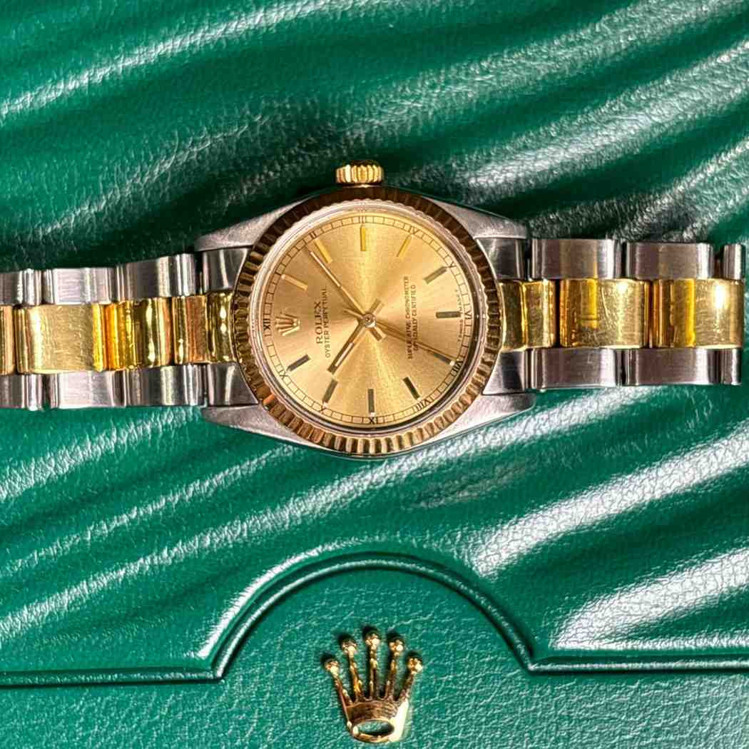 ساعت زنانه رولکس 31 میلیمتری   ROLEX OYSTER PERPETUAL