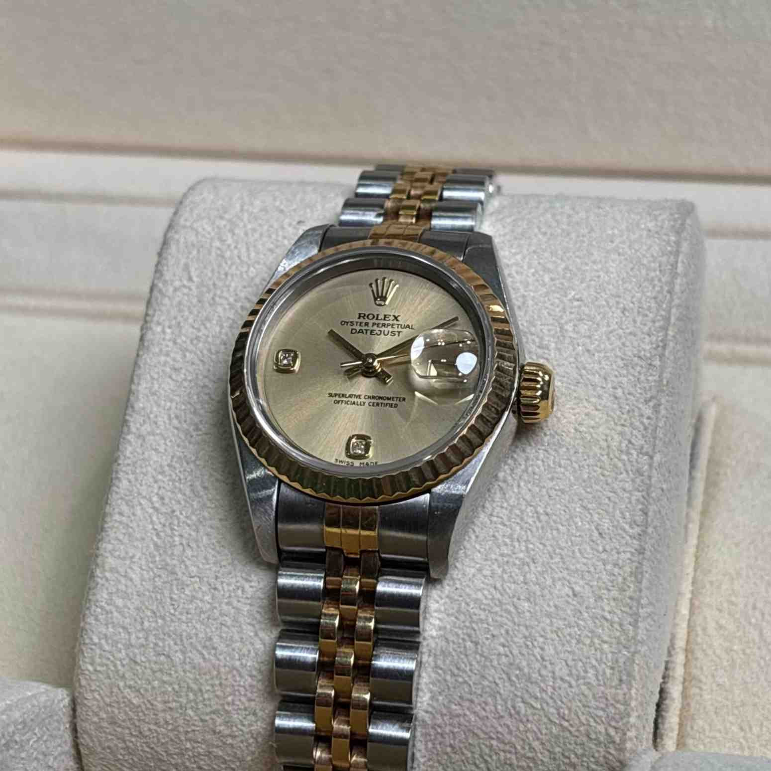 ساعت زنانه رولکس 26 میلیمتری ROLEX OYSTER PERPETUAL DATEJUST